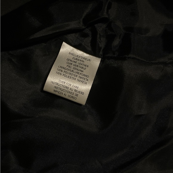 Vintage Casual Corner Black leather vest. size l. 1980’s-90 - Picture 4 of 12